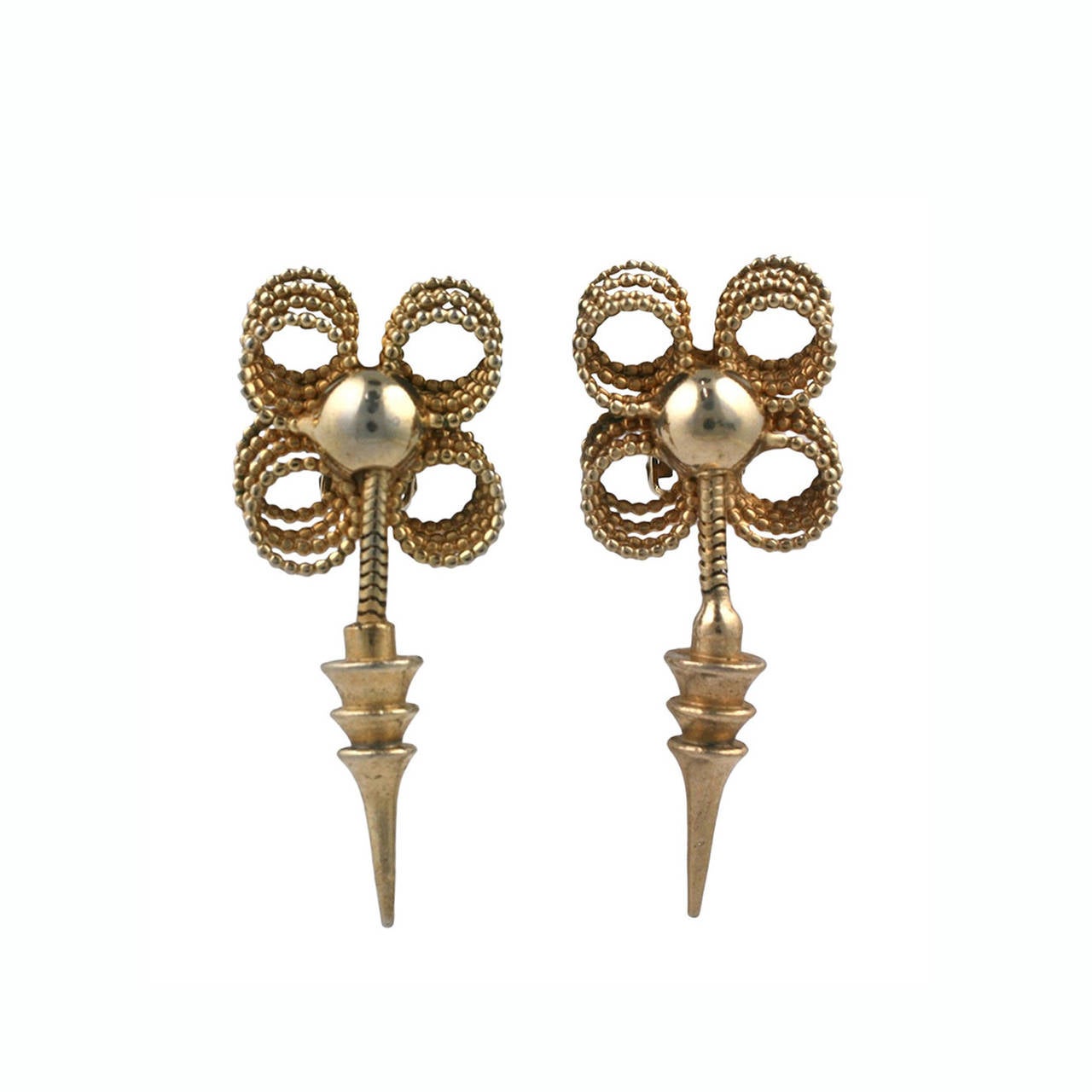 Boucles d'oreilles rétro Reinad en vente