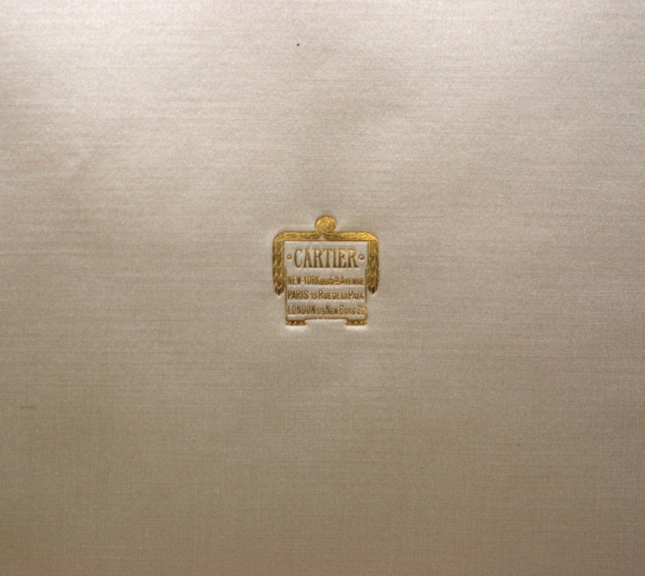 Pair of Cartier Leather Presentation Boxes 1