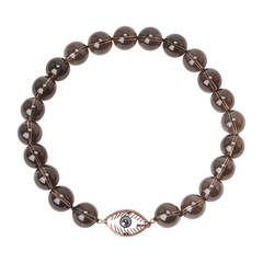 Smokey Quartz Protection Necklace, MWLC 7