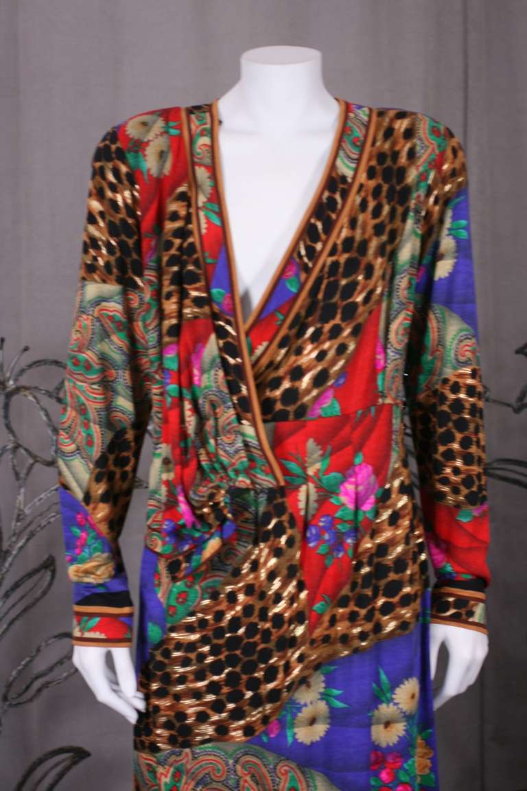 Women's Leonard Jersey Wrap Dress
