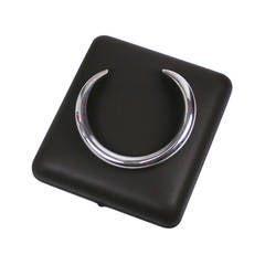 Hermes Elegant Sterling Torque, Margiela 2004