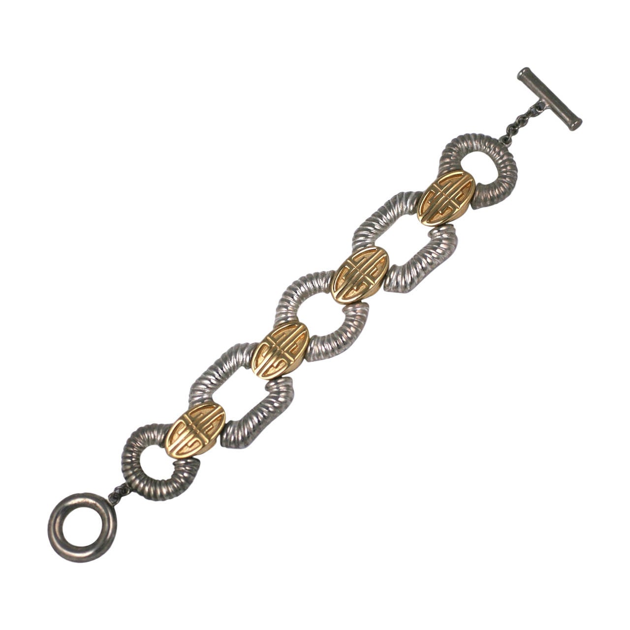 Givenchy Logo Link Bracelet For Sale
