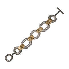 Retro Givenchy Logo Link Bracelet