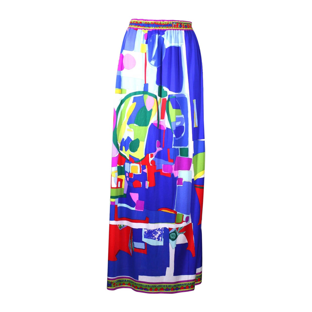 Maxi Beach Skirt Leonard, Paris, Graphics by Roger Bezombes