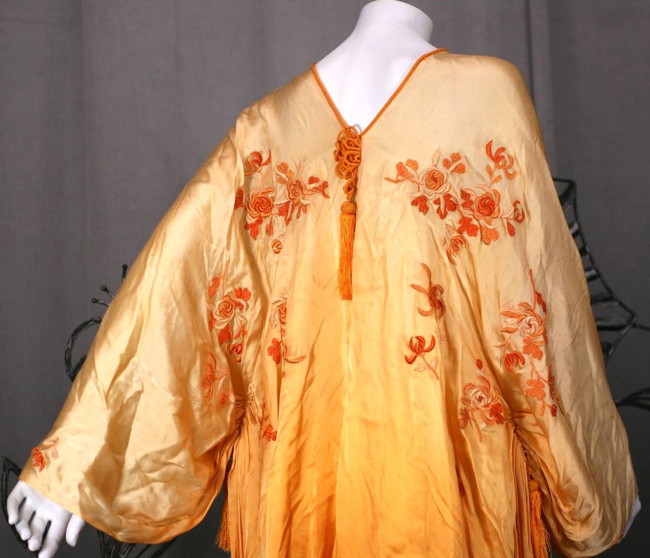 rosebud yellow robe
