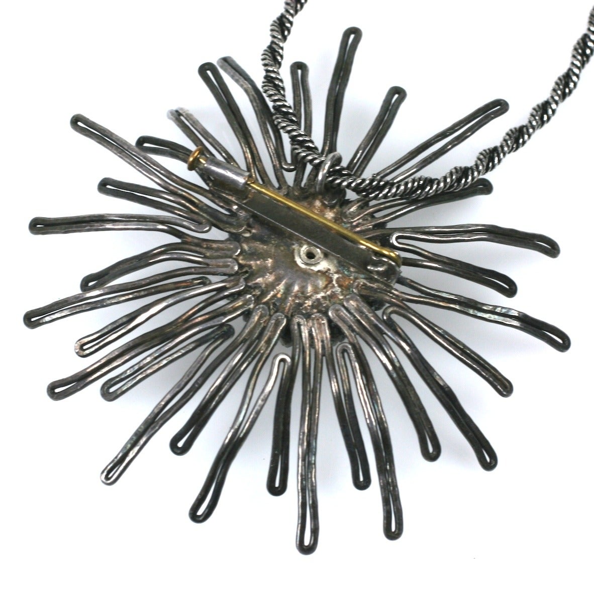 Women's Roger Scemama Starburst Pendant Necklace For Sale