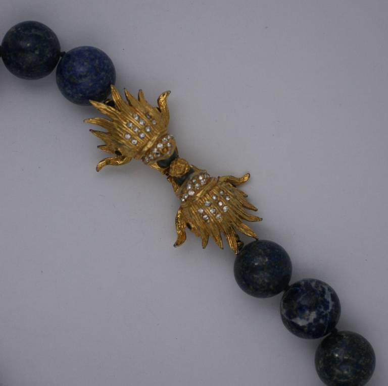 Kenneth Jay Lane, Laguna Sodalite Necklace