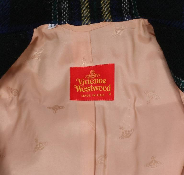 Vivienne Westwood Military Tweed Suit In Excellent Condition For Sale In New York, NY