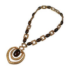 Webb Style Tiger Eye Pendant by Jomaz 7