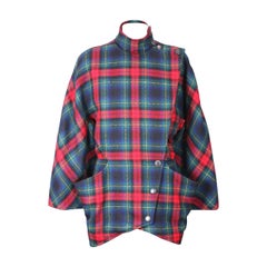 Anne Marie Beretta - Giacca Tartan aderente