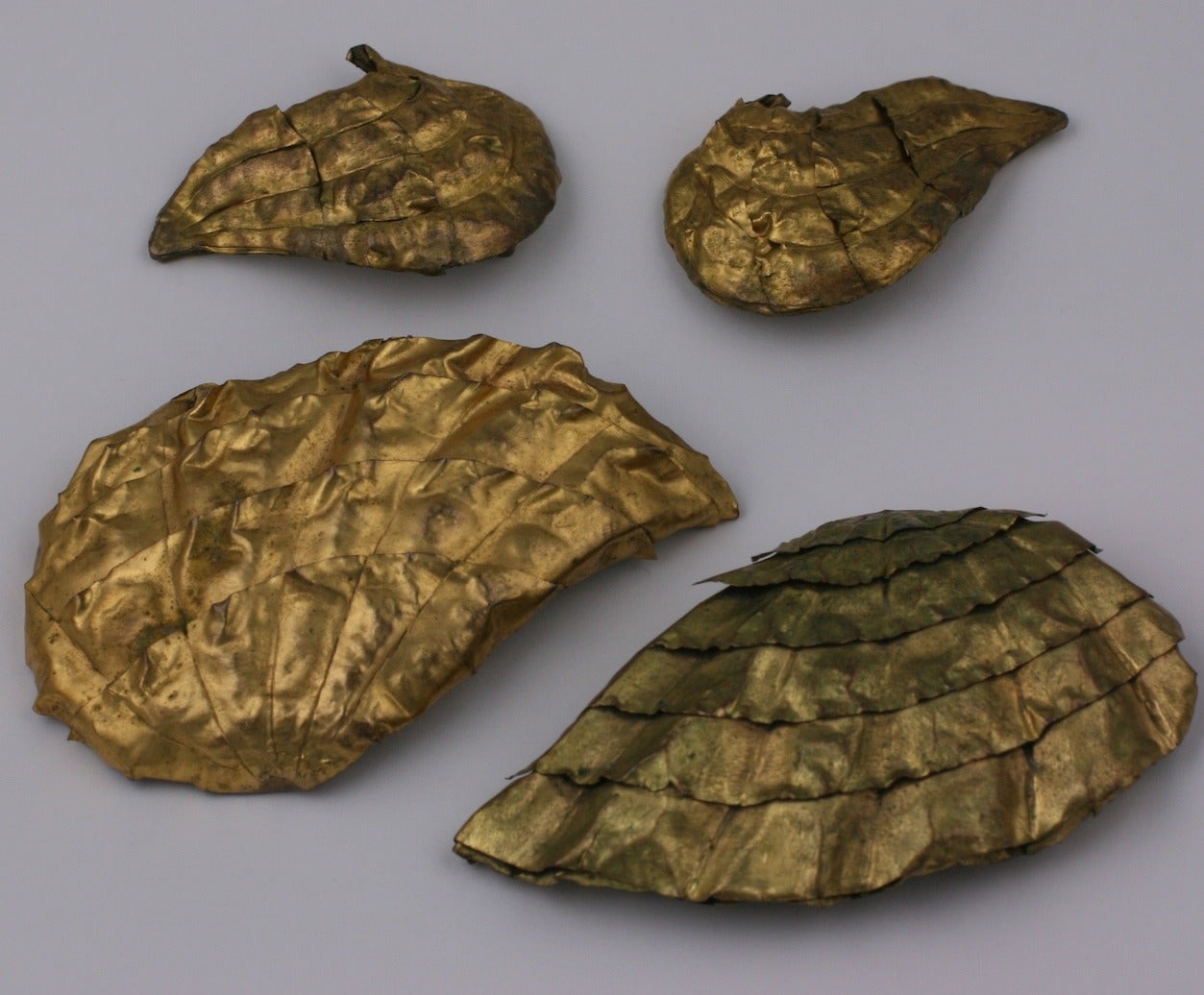 Silvana Made Italian Brutalist Shell Parure