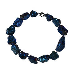 Blue Moon Rock Necklace, MWLC 5