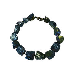 Green Moon Rock Necklace, MWLC