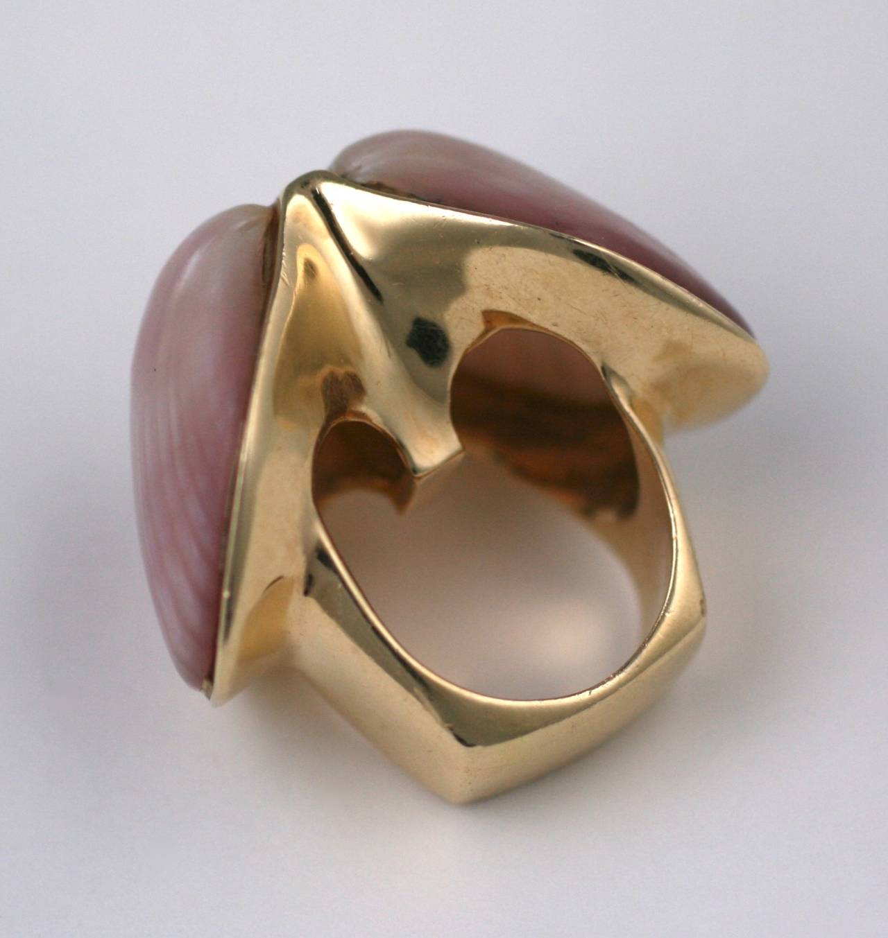 Marguerite Stix Double Shell Ring, Margaretacea In Excellent Condition In New York, NY