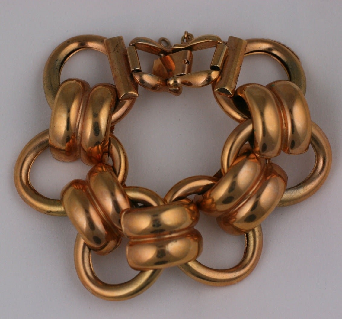 Pulsera Windsor Retro Link en Excelente estado para la venta en New York, NY