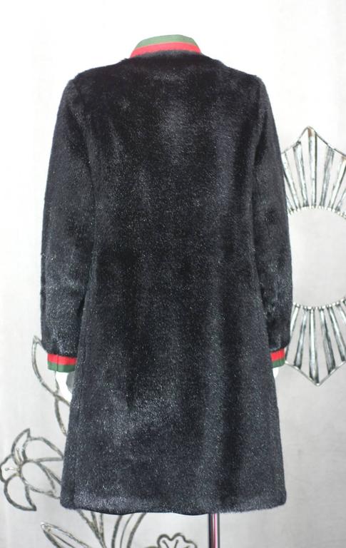 calvin klein mink coat