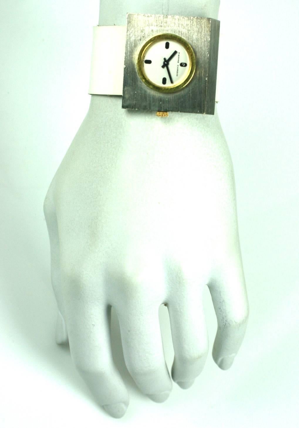 Modernist Pierre Cardin Space Watch For Sale