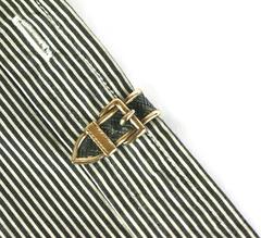 Elegant Sterling and Gold Buckle Clip