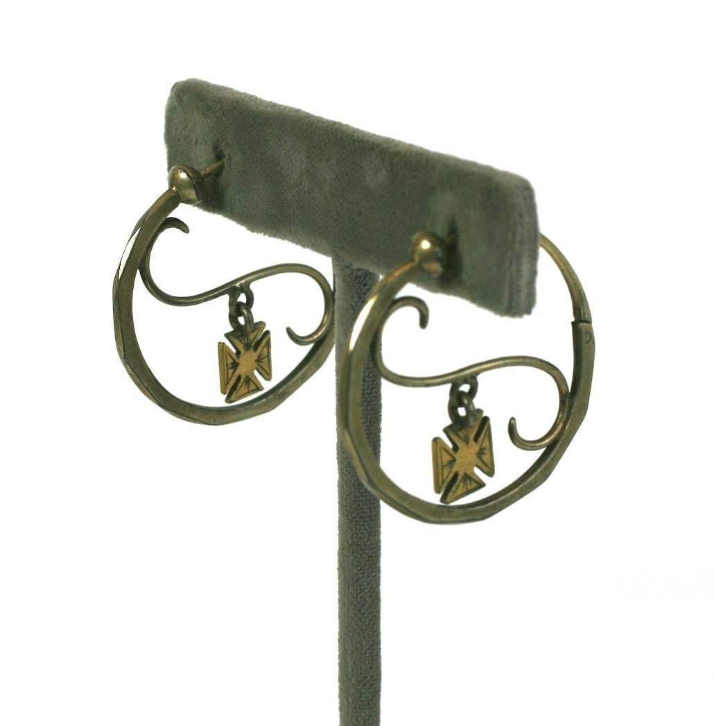 Women's Early 19th Century French Earrings For Sale