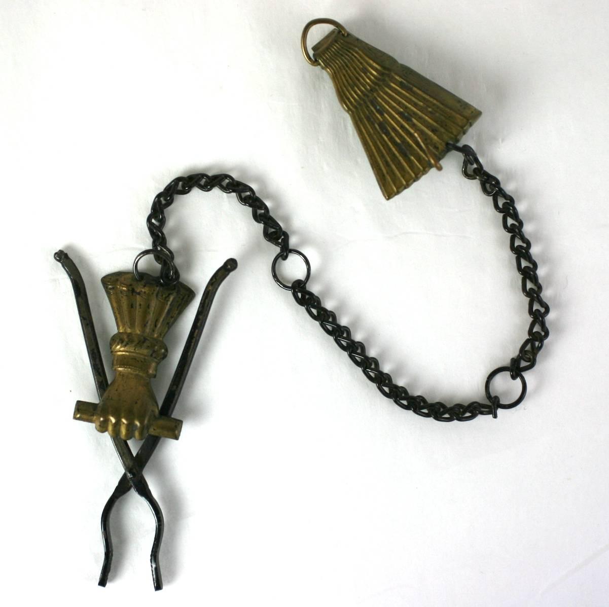 Victorian Figural Skirt Holder For Sale at 1stdibs