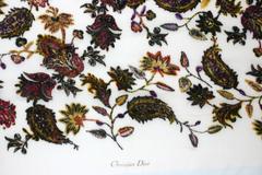 John Galliano for Christian Dior Sciarpa in velluto di Dior