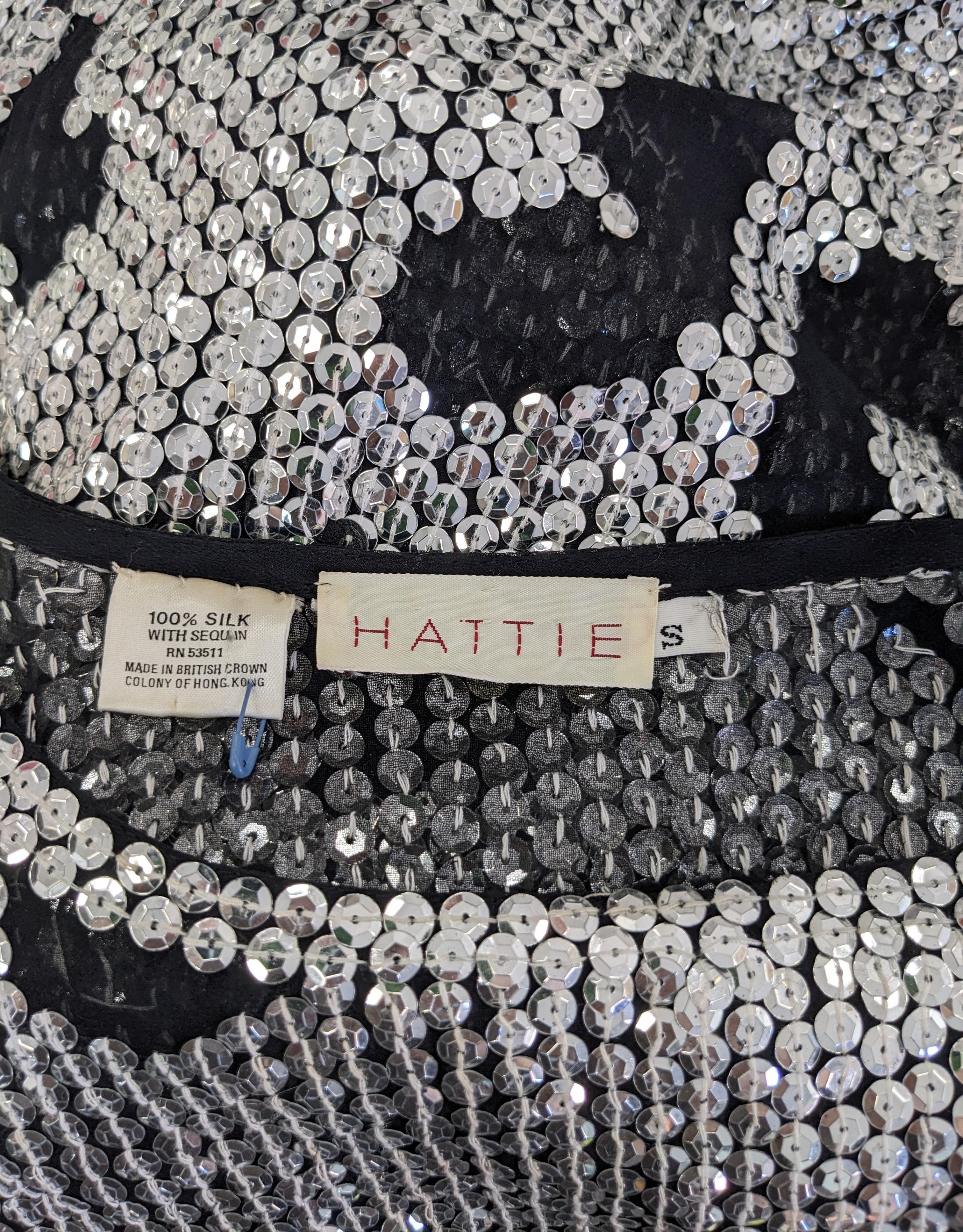 Hattie - Robe à paillettes imprimé animal en vente 3