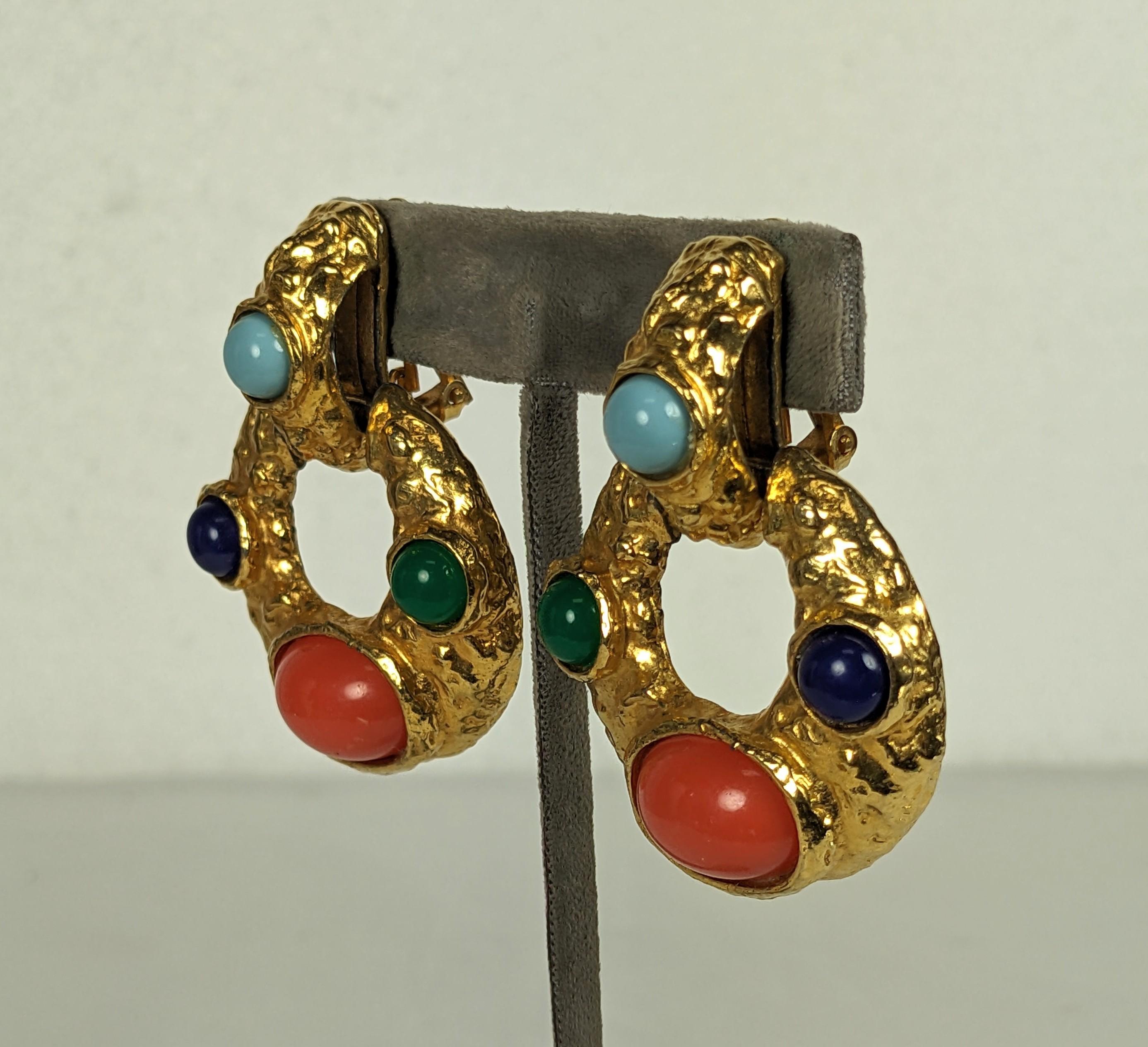 Pendientes Kenneth Jay Lane Door Knocker Artesano en venta