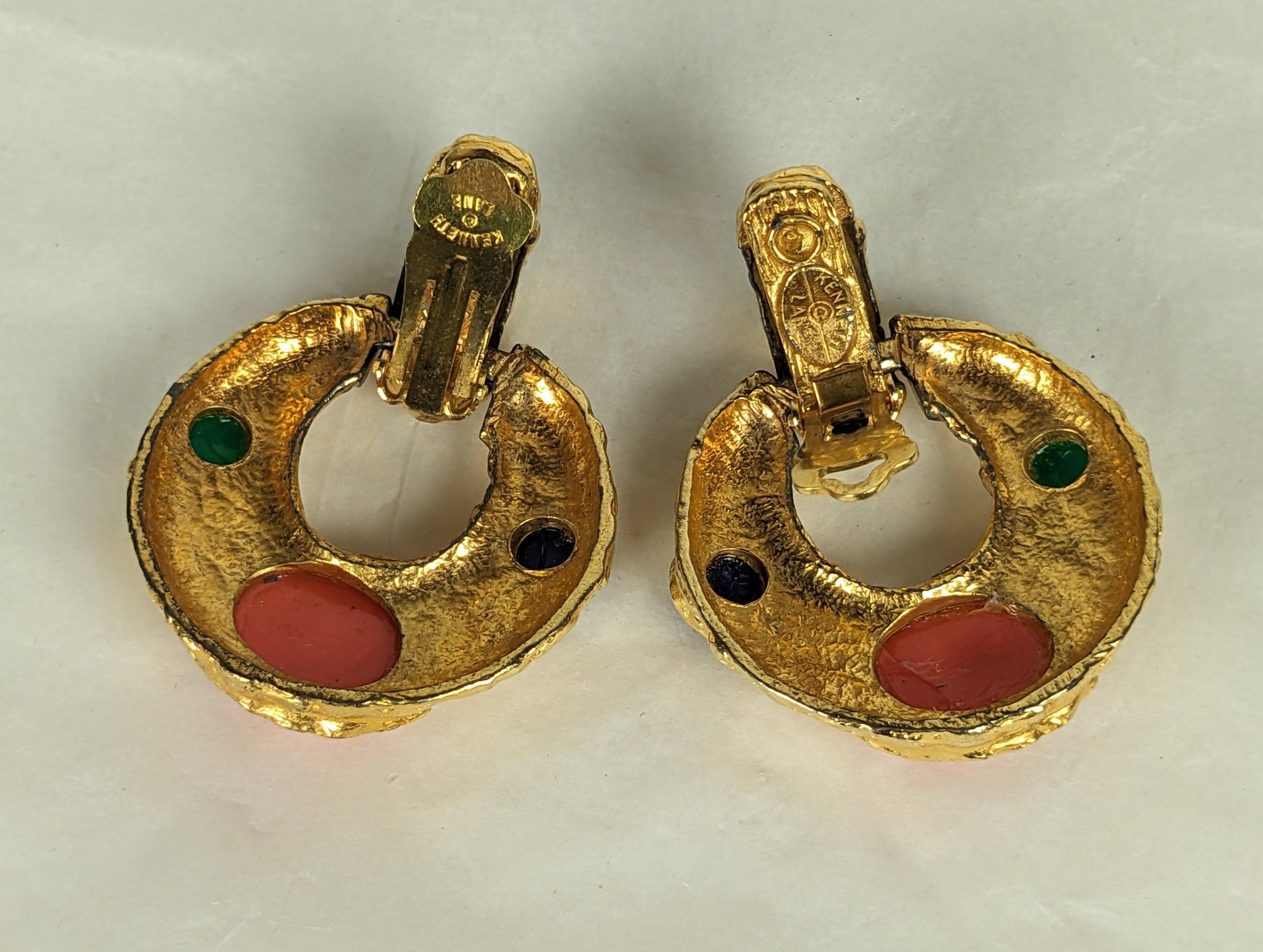 Pendientes Kenneth Jay Lane Door Knocker en venta 1