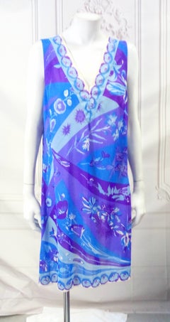 Emilio Pucci Purple Print Mini, Formfit Rogers