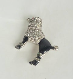 Trifari Art Deco Poodle Mini, Alfred Phillipe. KTF