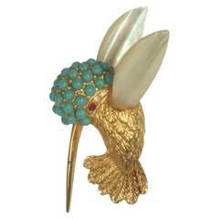 Marcel Boucher Hummingbird Brooch