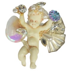 Wendy Gell Angel Assemblage Brooch