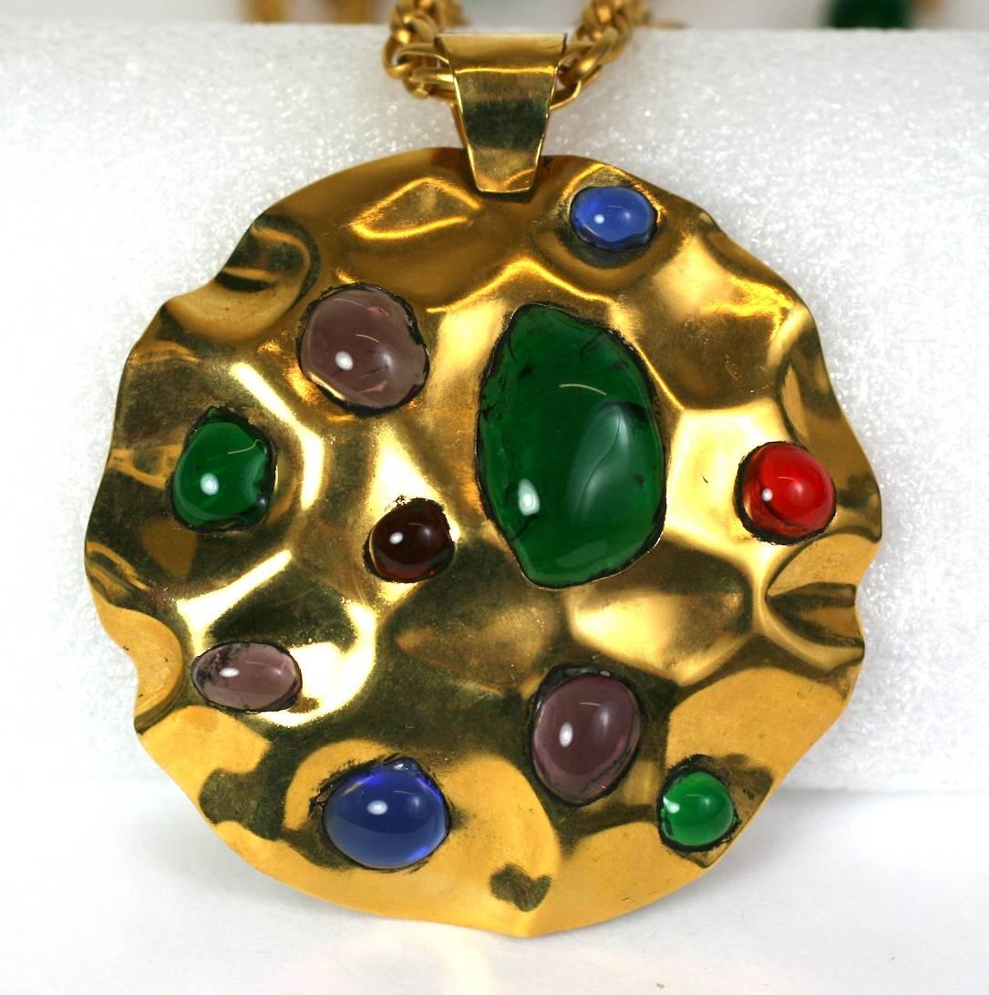 Yves Saint Laurent Haute Couture Berber Pendant Necklace In Excellent Condition For Sale In New York, NY