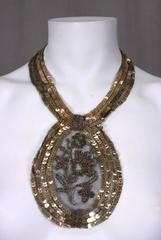 1920's Sequin and Beaded Neck Piece