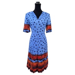 Lanvin dress by Jules-François Crahay in vintage 1970s silk