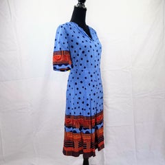 Lanvin dress by Jules-François Crahay in vintage 1970s silk