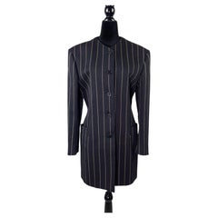 1988 Gianni Versace pinstripe wool jacket