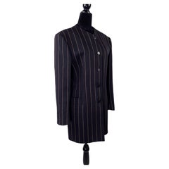 1988 Gianni Versace pinstripe wool jacket