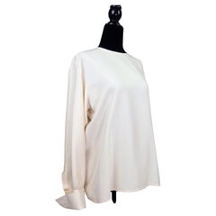 Camicia con gemelli Yves Saint Laurent rive gauche anni 1980