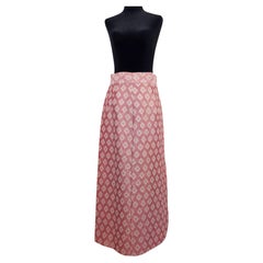 Alta sartoria maxi gonna vintage anni '60 Sessamta