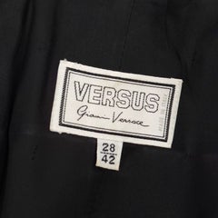 Versus Versace animal-print wool dress from the 1990s