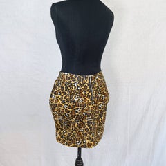 JCdC Castelbajac: An Incredible Vintage Animal-Print Skirt from the 1990s