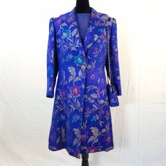 Matching set consisting of a coat, dress, shoes, and handbag, Italian tailored, 1980s