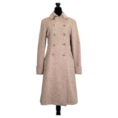 Max Mara Weekend Beige Wool Coat