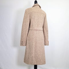 Max Mara Weekend Beige Wool Coat