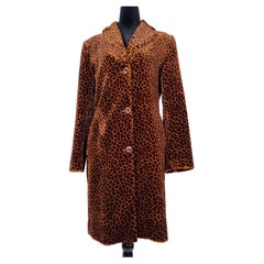 Manteau en fausse fourrure « Philosophy » d'Alberta Ferretti, années 2000