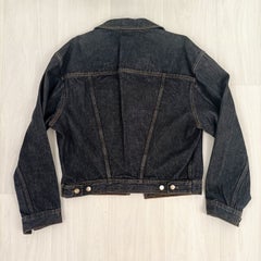 Junior Gaultier vintage denim jacket from the 1980s
