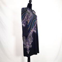 Eng anliegendes, elastisches Etro-Kleid aus Mailand aus den 2000er Jahren