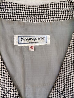 Yves Saint Laurent Variation Vintage Winter Dress from the 1990s