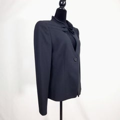 Giorgio Armani jacket with a gathered collar from the 2000s